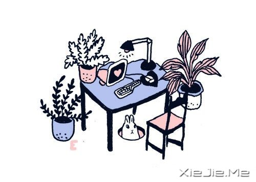 时尚小清新插画